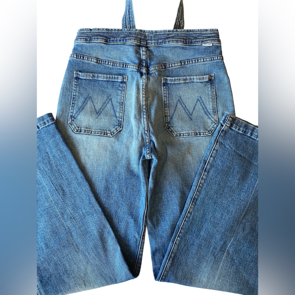 MOTHER The Tie Patch Roller Jeans size 30 Popism EUC - Picture 12 of 16
